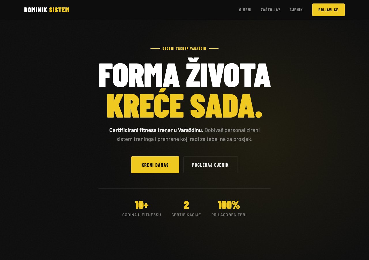 Dominik Fit Sistem